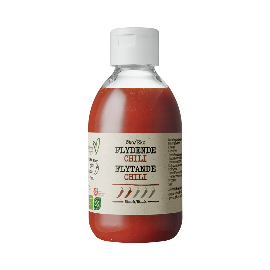 Flydende chili stærk 240 ml