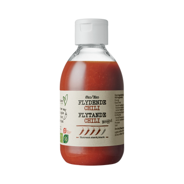 Flydende chili stærk 240 ml